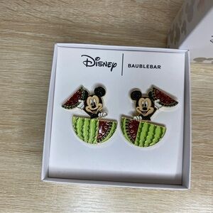 BaubleBar Disney Watermelon Earrings